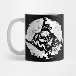 Freshwater fish white Mug